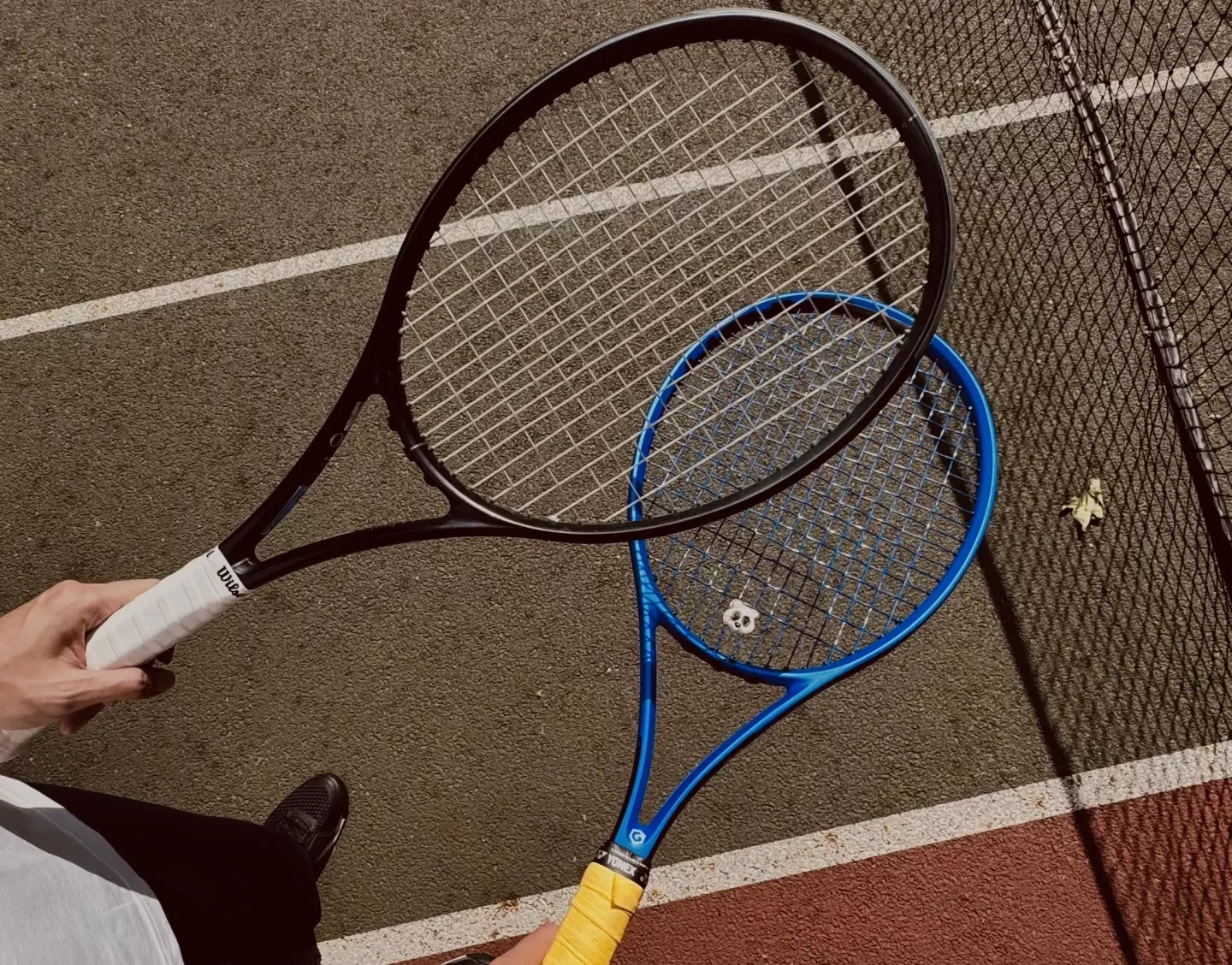 tennis rackets